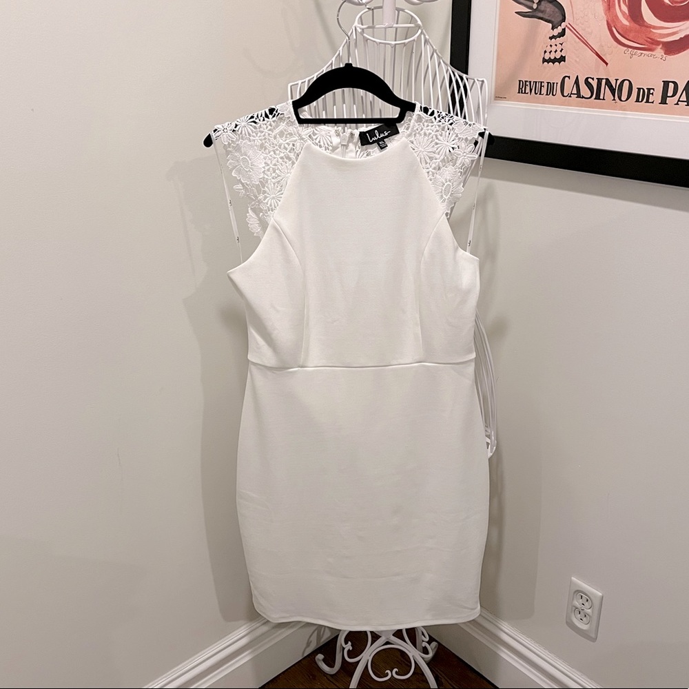 Lulu’s white dress NWT